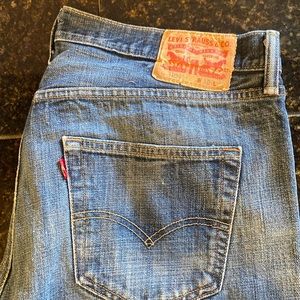 Levi Original Mens 501 button fly 36 by 33